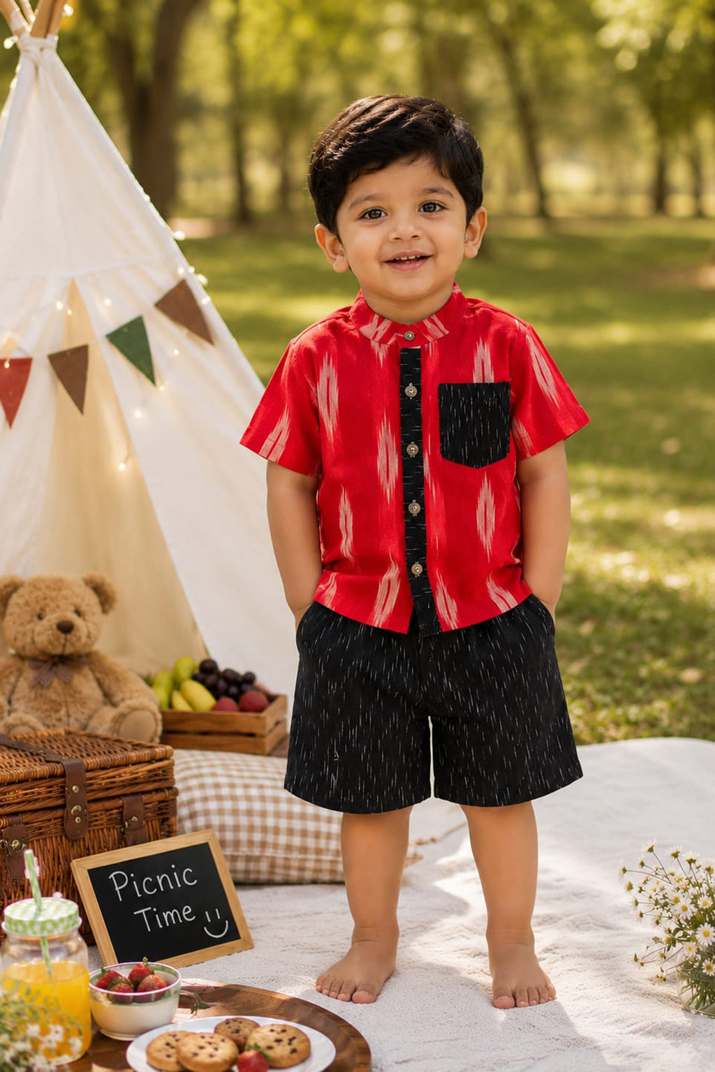 Soft ikkat co-ord sets