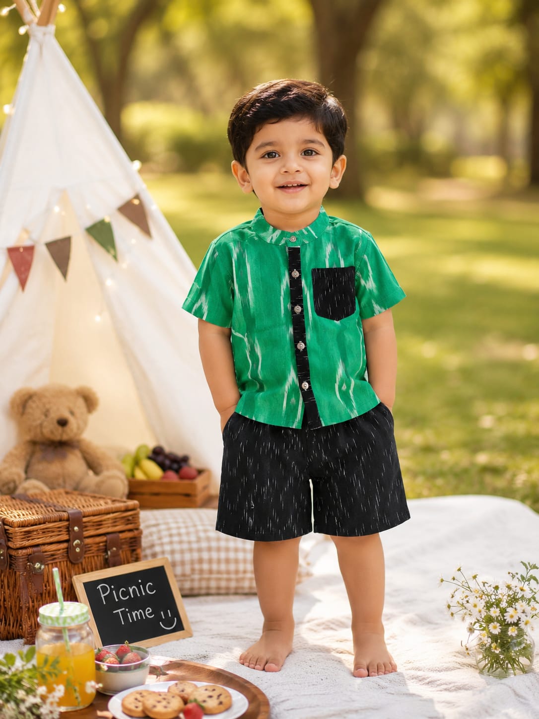 Soft ikkat co-ord sets