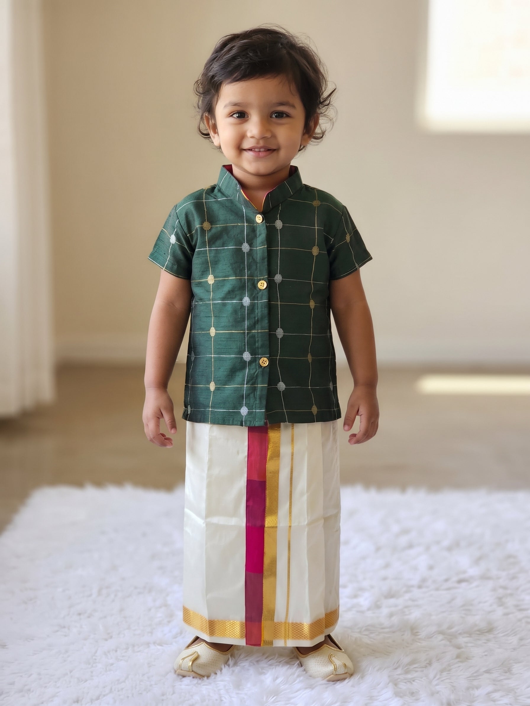 2 in 1  Shirt ( reversable shirt) Silk base